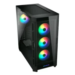 Case Gaming Cougar Duoface Pro RGB Media Torre Vidrio Templado E-ATX Negro (Sin Fuente) (1)