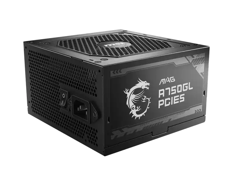 Fuente de Poder MSI A750GL 750 Watts 80 Plus Gold Modular - Imagen 4