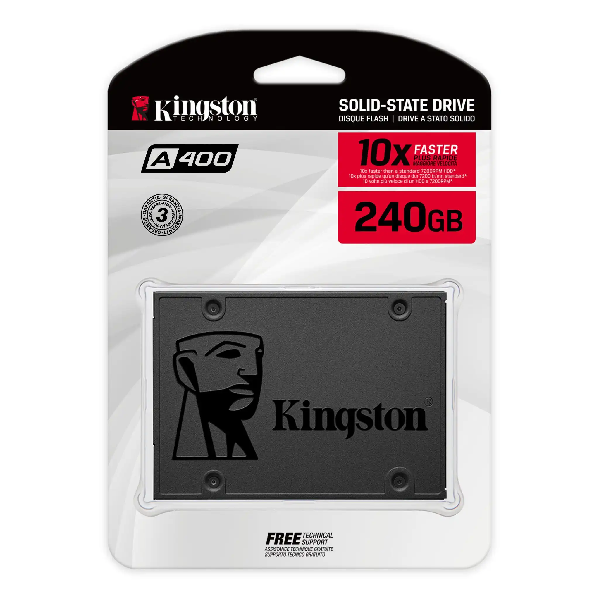Kingston A400 2.5" 240GB Sata 3 - Imagen 2