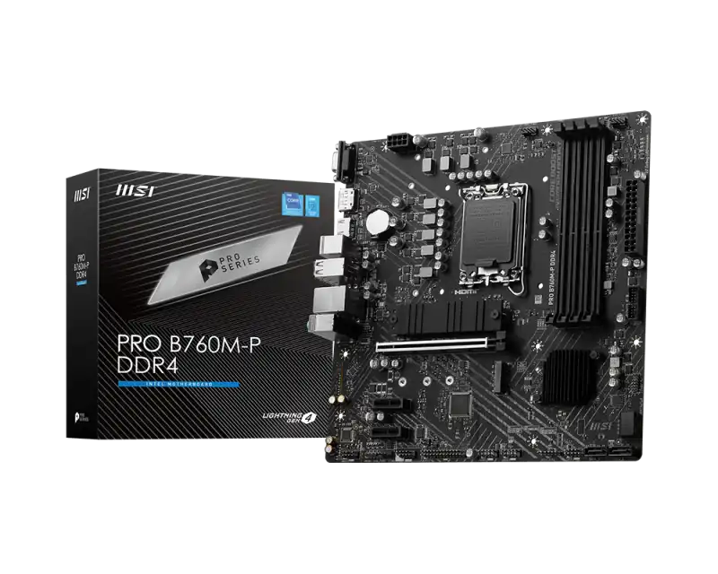 Tarjeta Madre B760M- P MSI Pro DDR4