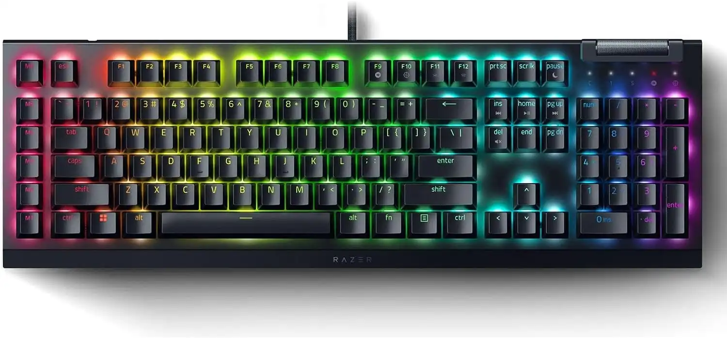 Teclado Mecanico Razer V4 X Switches Amarillo