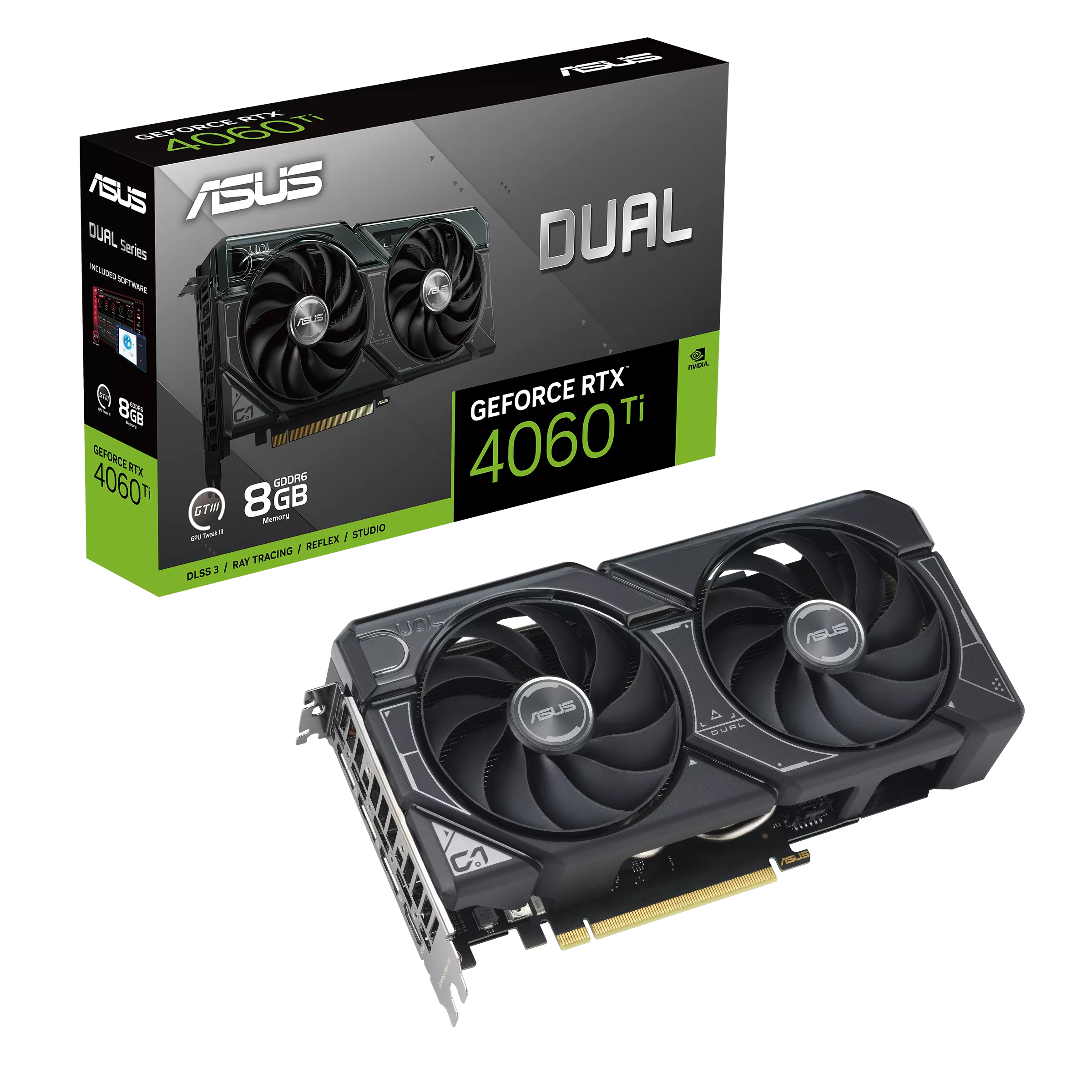 Nvidia RTX 4060 TI Asus Dual 8GB (Usada)
