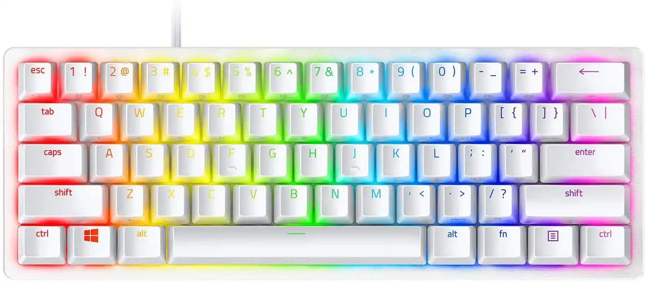 Teclado Mecánico Razer Huntsman Mini Blanco - Imagen 3
