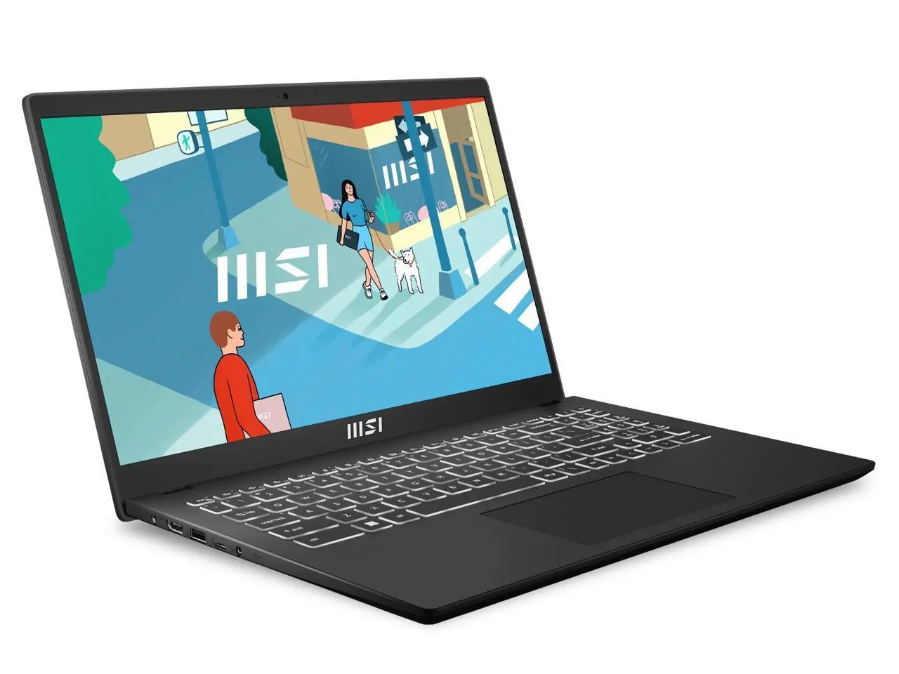 MSI Modern 15H | 15.6" | Intel Core i7 13620H | Intel Iris Xe | 32GB Ram | 1TB SSD - Imagen 3
