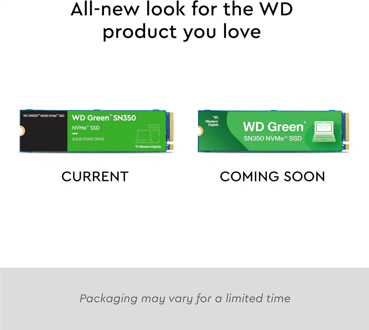 1TB NVME Western Digital Green SN350 Pcie 3.0 Velocidades 2400MB/s - 1800MB/s - Imagen 6