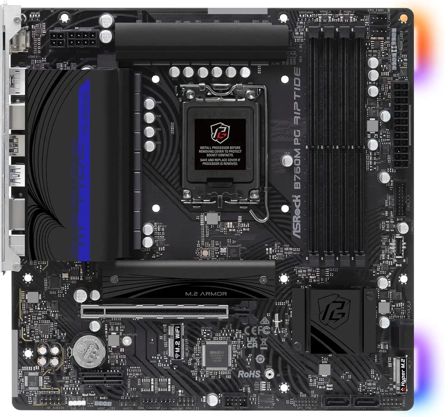B760M Asrock PG Riptide DDR5 - Imagen 3