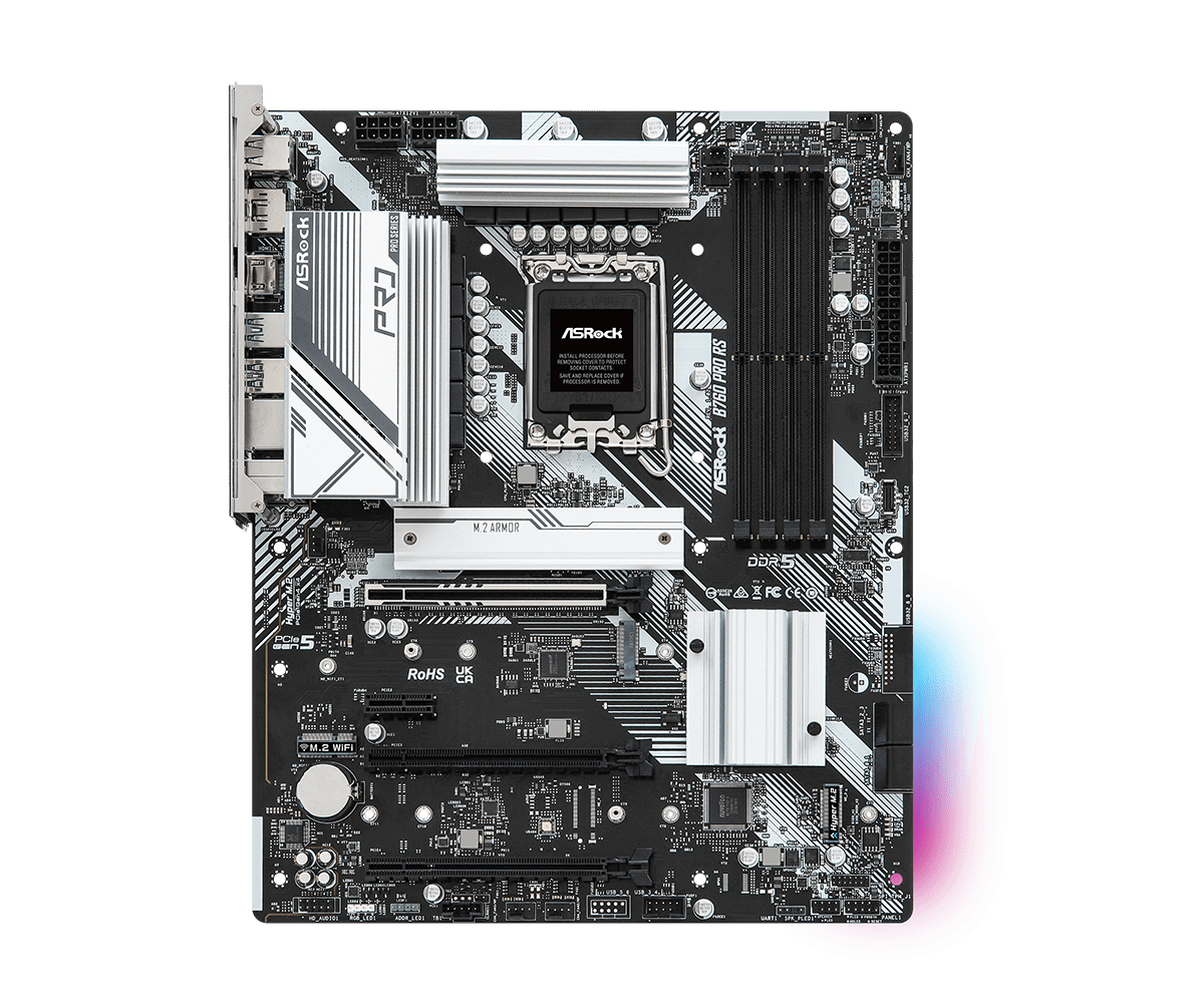 B760 Asrock Pro RS DDR5 - Imagen 2