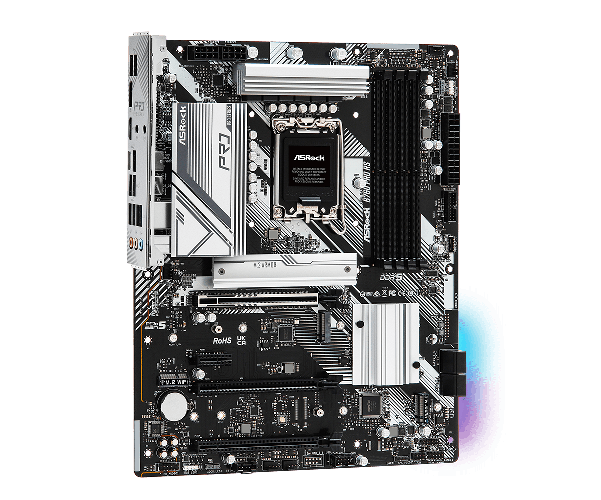 B760 Asrock Pro RS DDR5 - Imagen 4