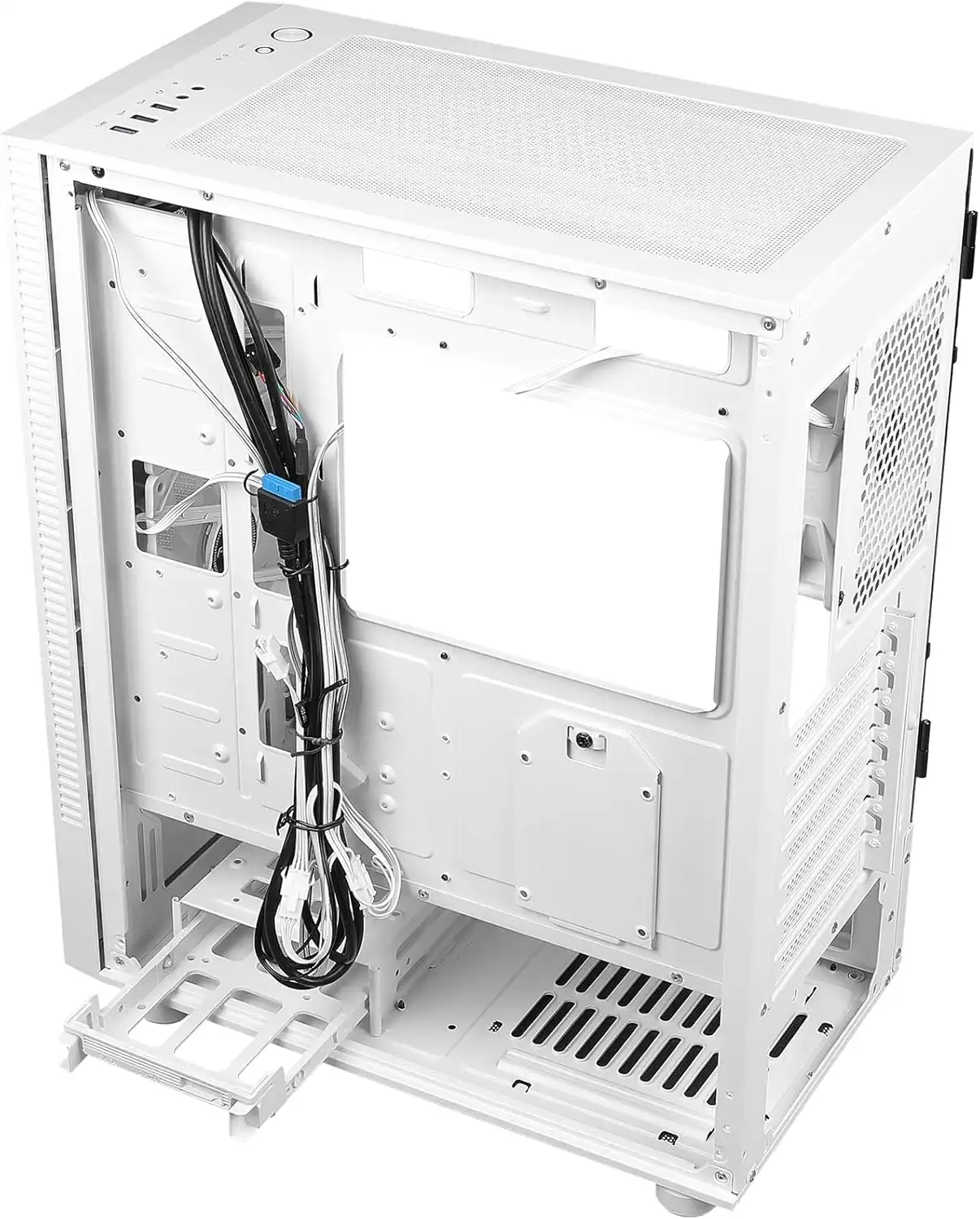 Antec NX410 Blanco (3 Ventiladores RGB Incluidos) - Imagen 8