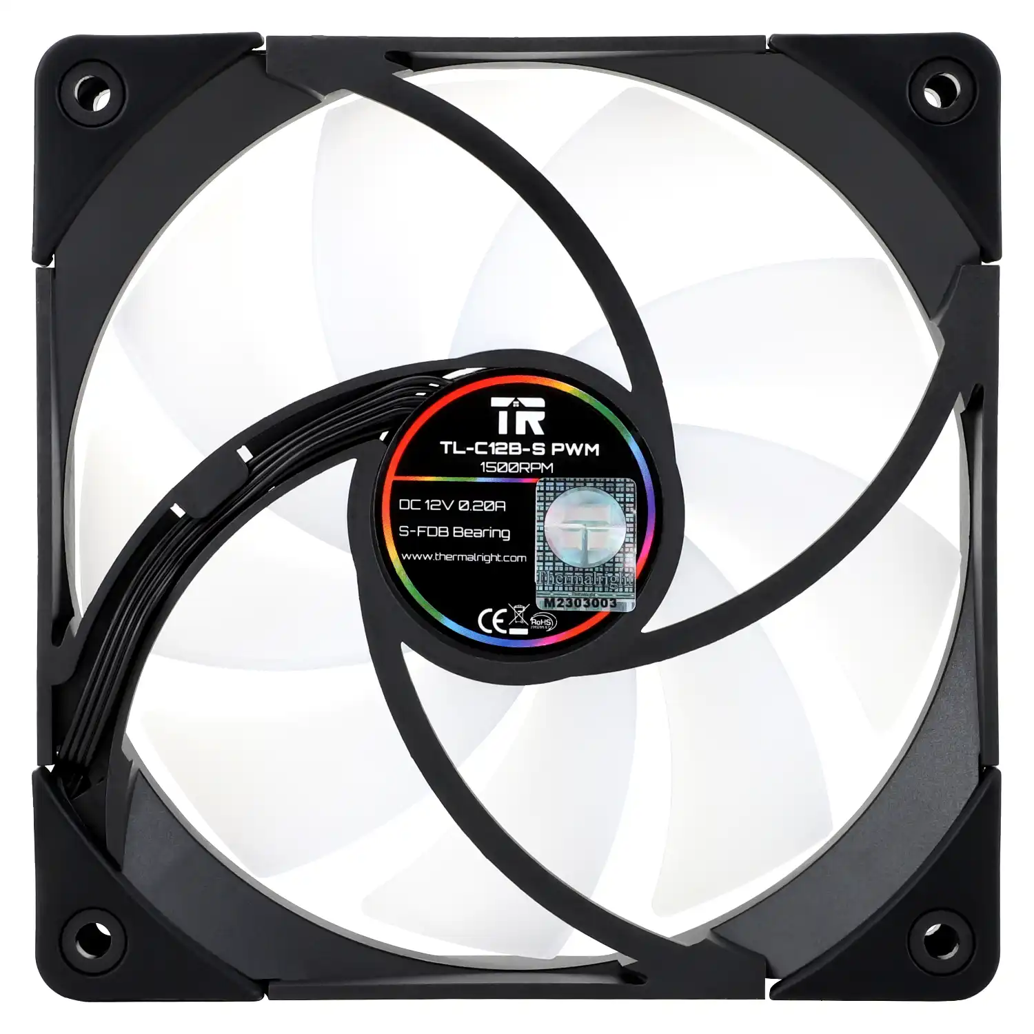 Pack de 3 Ventiladores Thermalright TL-C12B-S - Imagen 5