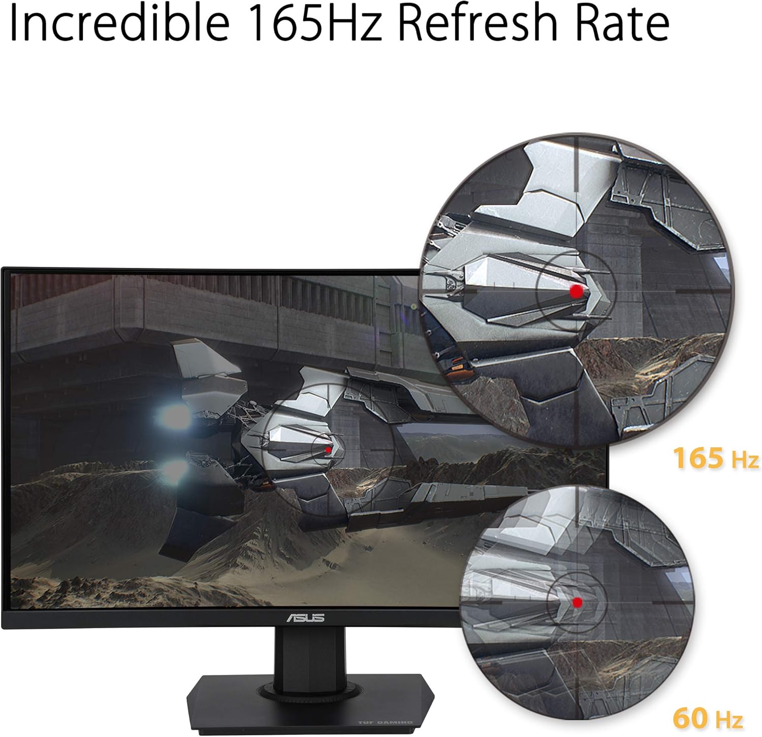 Asus Tuf VG24VQE 1920x1080 @ 165Hz VA Curvo - Imagen 4