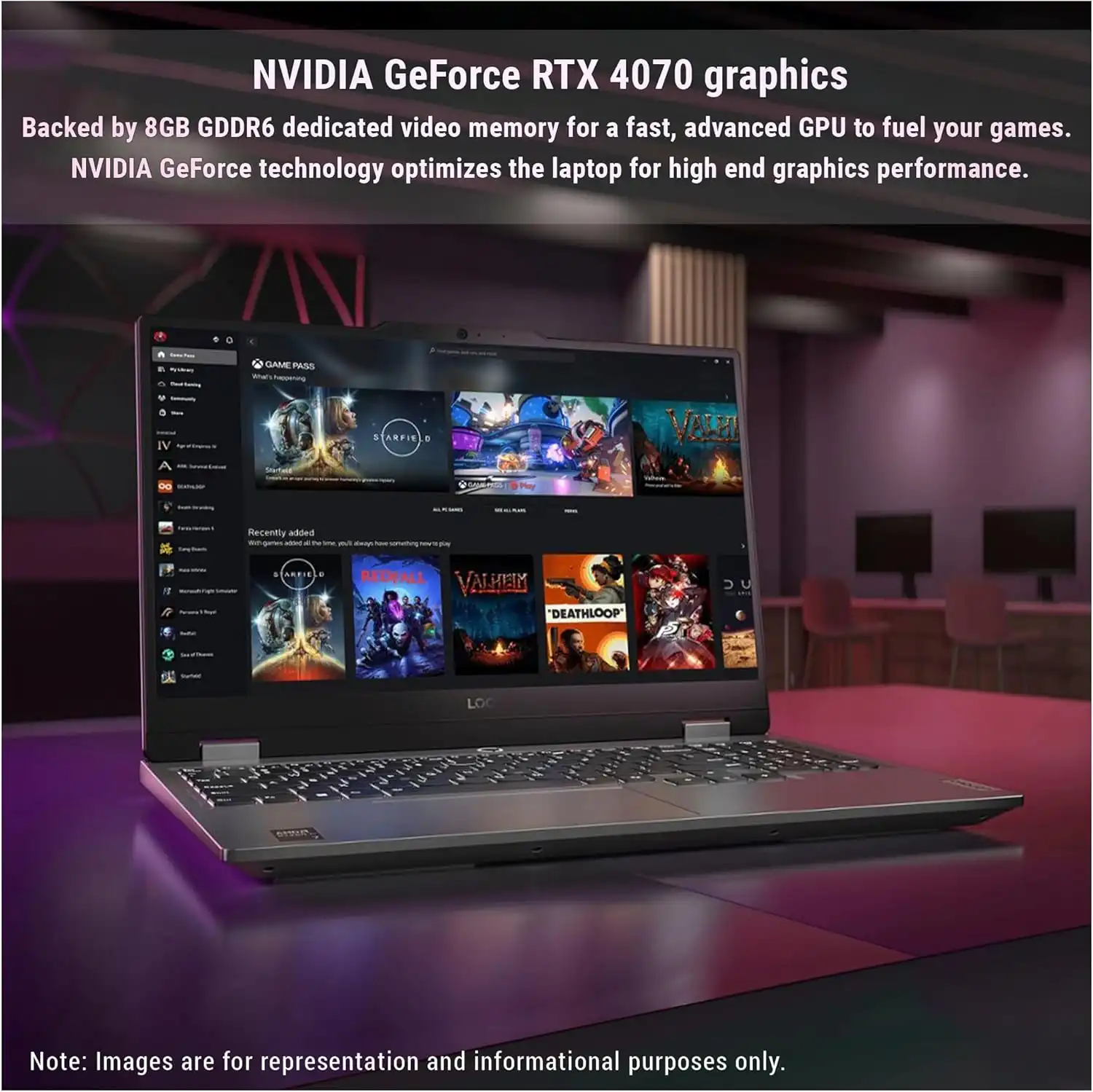 Lenovo LOQ | 15.6" | 144Hz| Ryzen 7 7435HS | RTX 4070 | 512GB SSD | 16GB Ram - Imagen 2