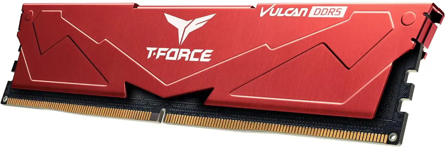 T-Force Vulcan Z Rojas DDR5 32GB 6000 Mhz (2x16GB) (Intel/AMD) - Imagen 2
