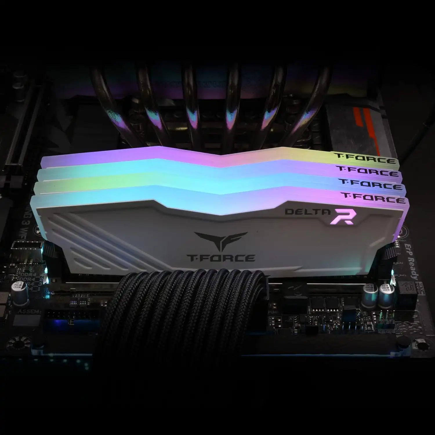 T-Force Delta RGB Blancas 3600 Mhz 2x8GB - Imagen 4