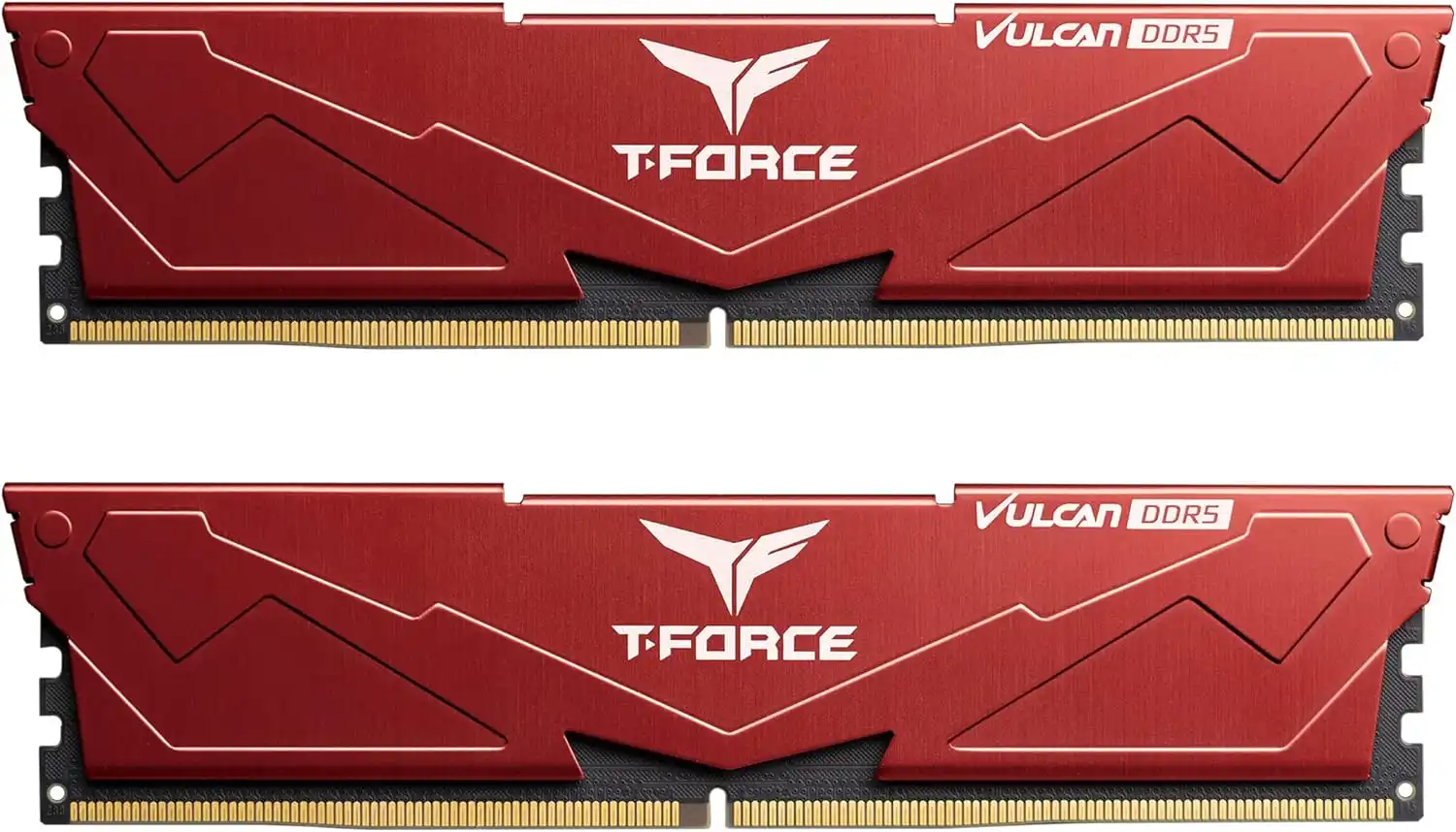 T-Force Vulcan Z Rojas DDR5 32GB 6000 Mhz (2x16GB) (Intel/AMD)