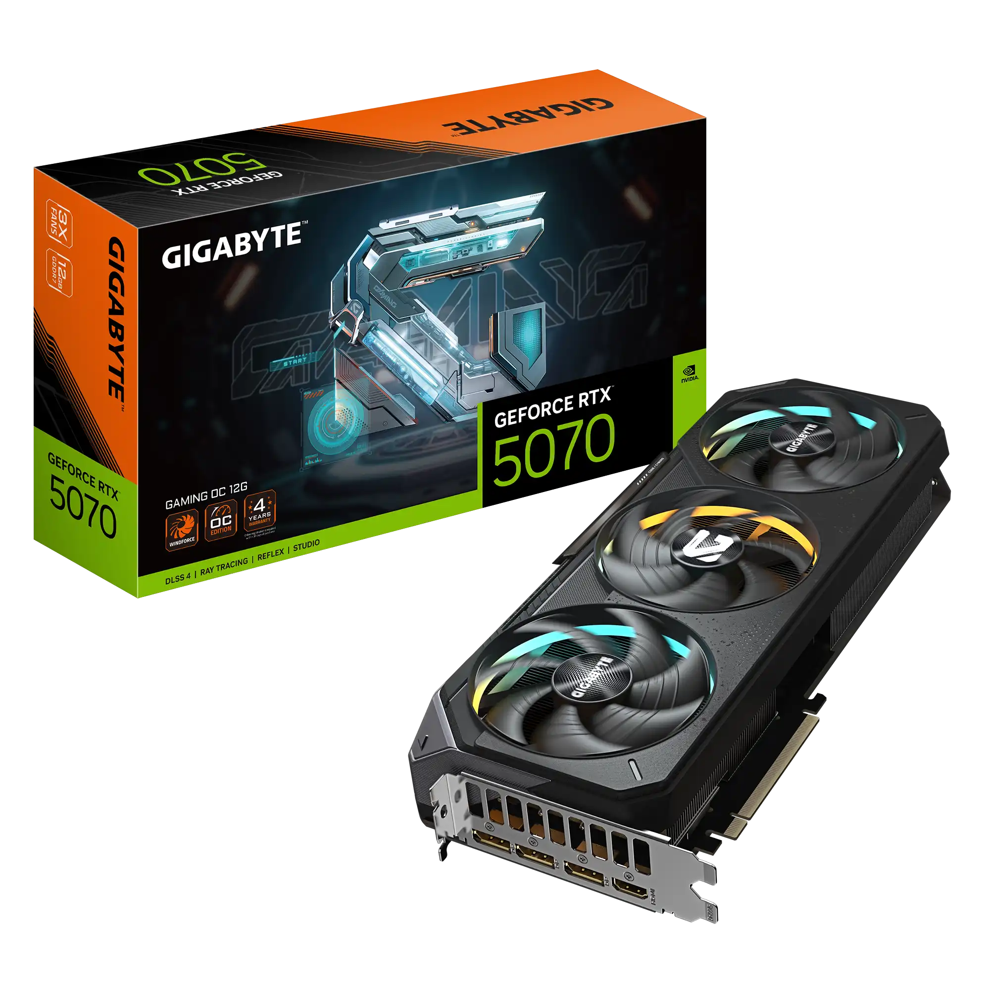 Nvidia RTX 5070 Gigabyte Gaming OC 12GB | DigitalPC