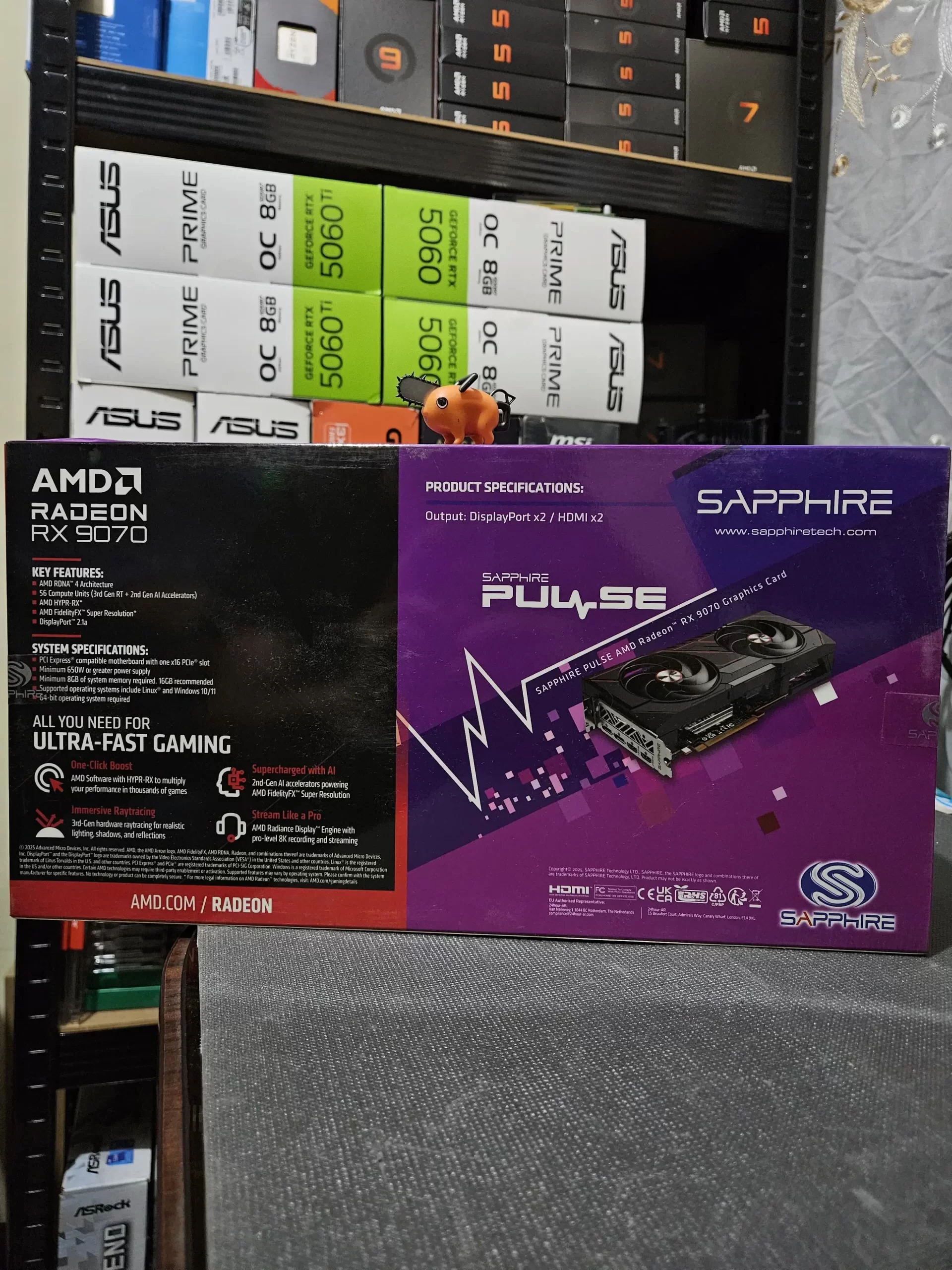 AMD Radeon RX 9070 Sapphire Pulse 16GB - Imagen 3