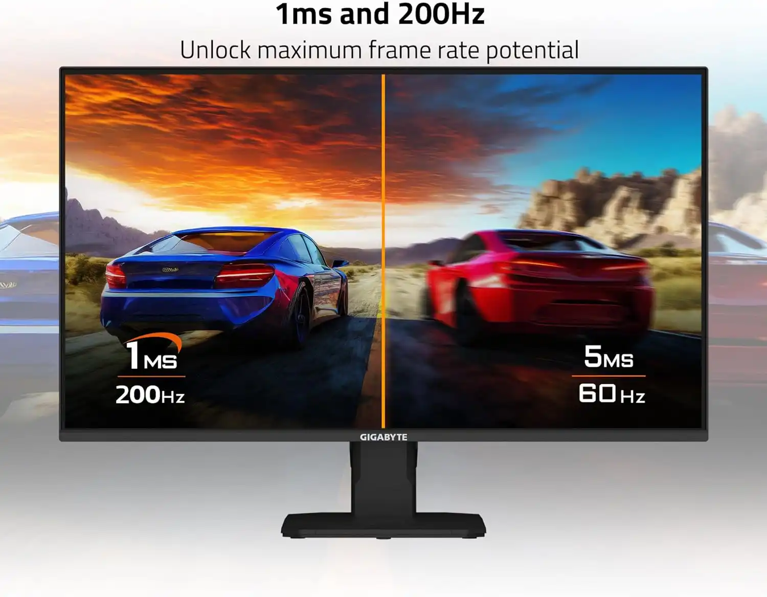 Monitor Gigabyte 24.5" GS25F2 1920x1080p @ 200Hz IPS - Imagen 3