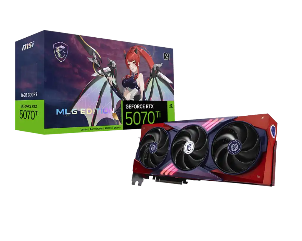 Nvidia RTX 5070 TI MSI MLG Edition 16GB - Imagen 4