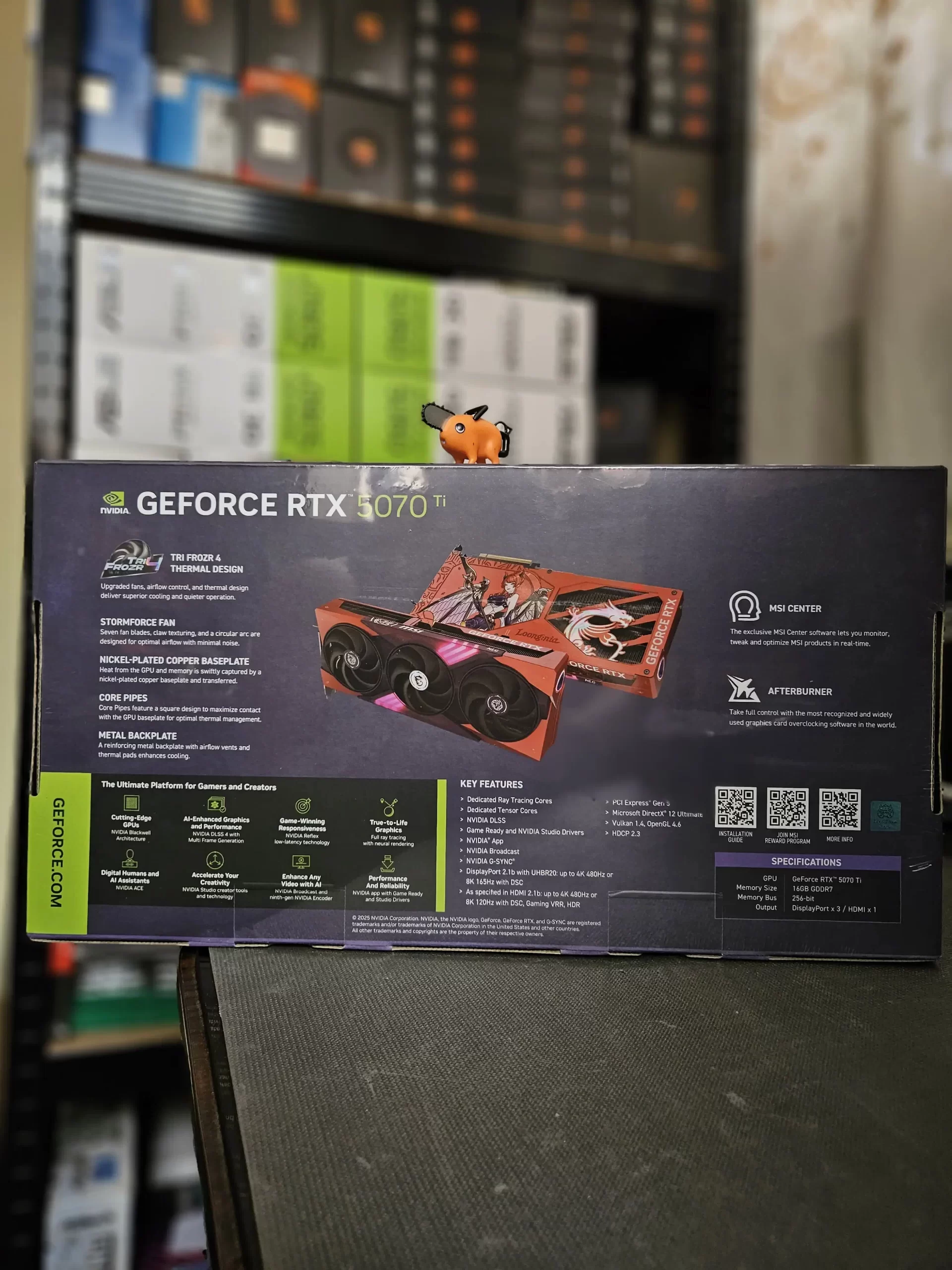 Nvidia RTX 5070 TI MSI MLG Edition 16GB - Imagen 3