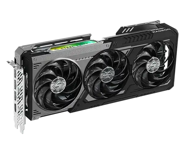 AMD Radeon RX 9070 XT Asrock Steel Legend Dark 16GB - Imagen 6