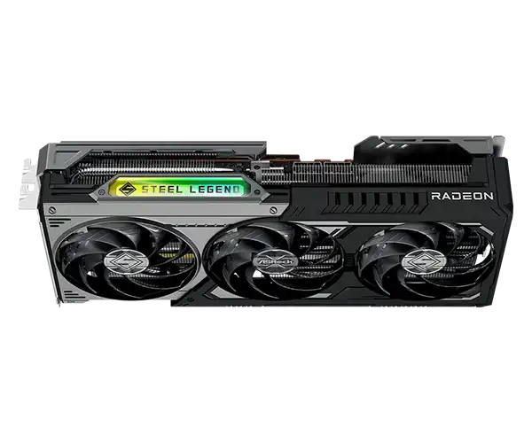 AMD Radeon RX 9070 XT Asrock Steel Legend Dark 16GB - Imagen 8