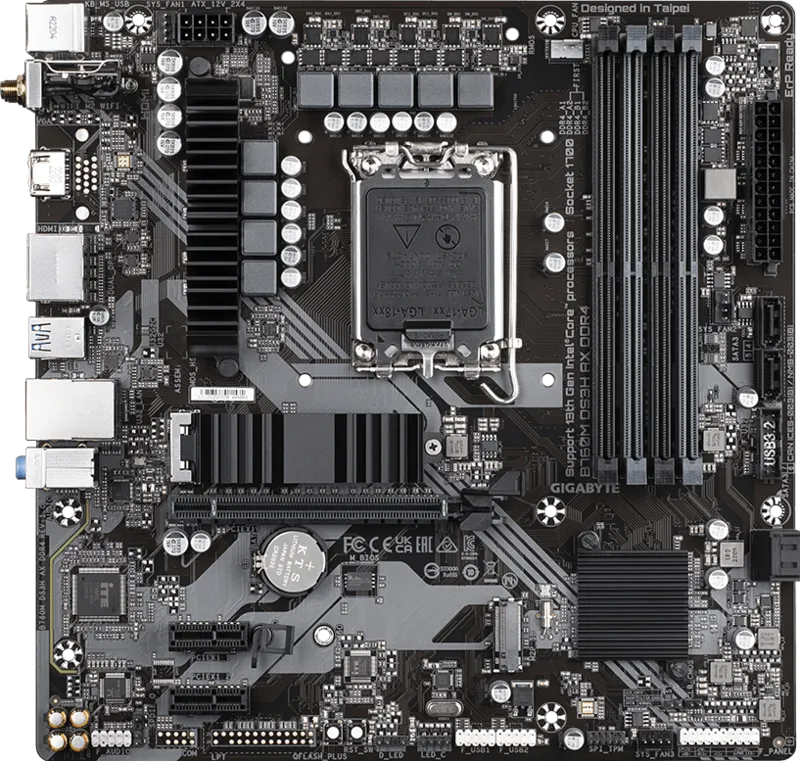 B760M Gigabyte DS3H AX DDR4 - Imagen 2
