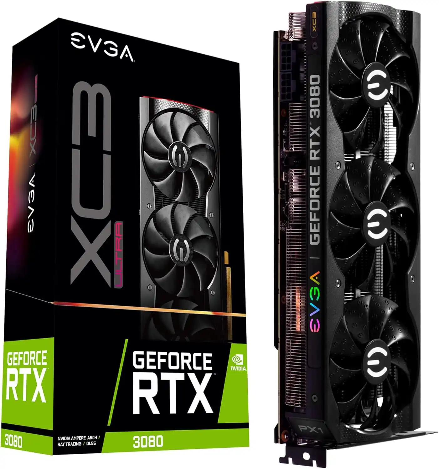 Nvidia RTX 3080 EVGA XC3 Ultra 10GB (Usada)