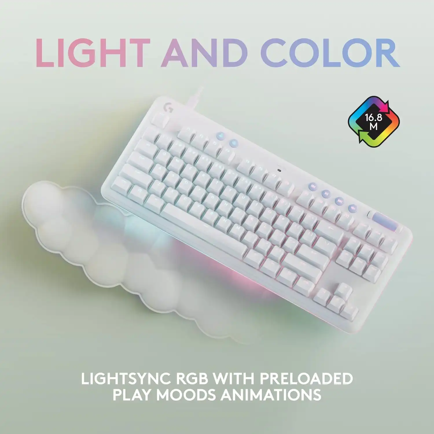 Teclado Logitech G713 Blanco - Imagen 4