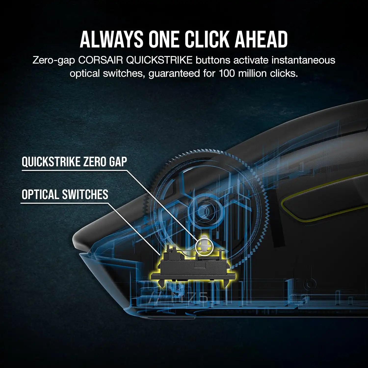 Mouse Corsair M75 Wireless RGB - Imagen 2
