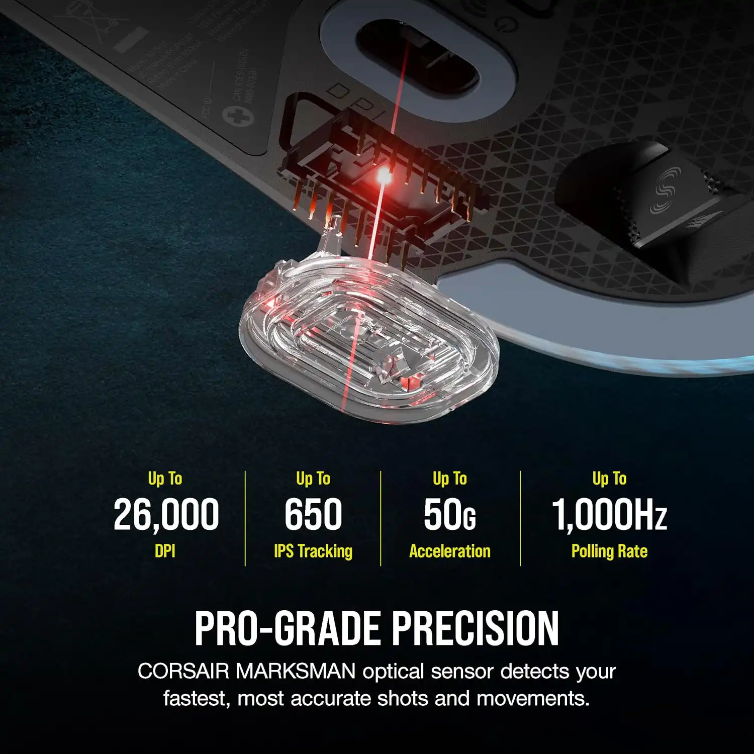 Mouse Corsair M75 Wireless RGB - Imagen 5