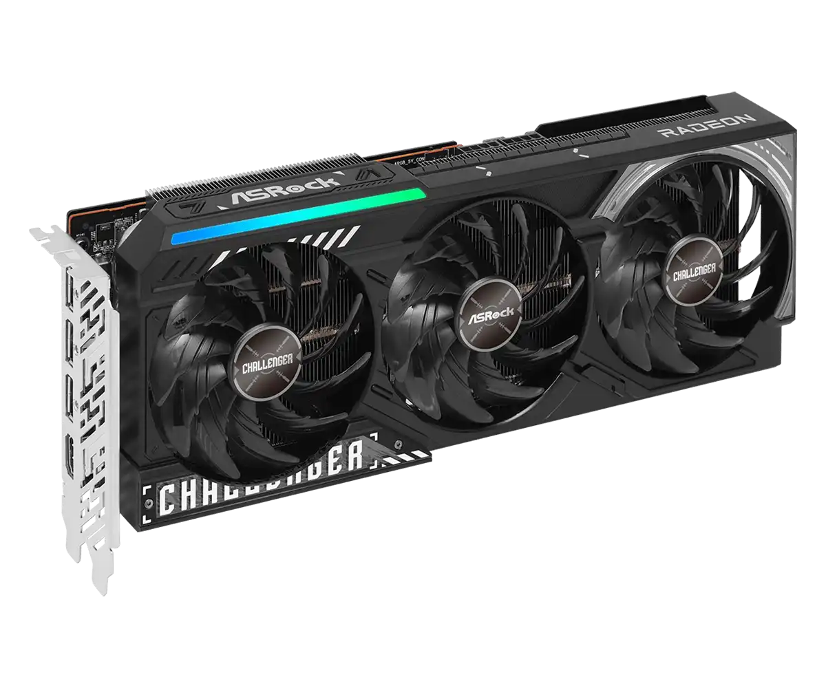 AMD Radeon RX 9070 Asrock Challenger 16GB - Imagen 3