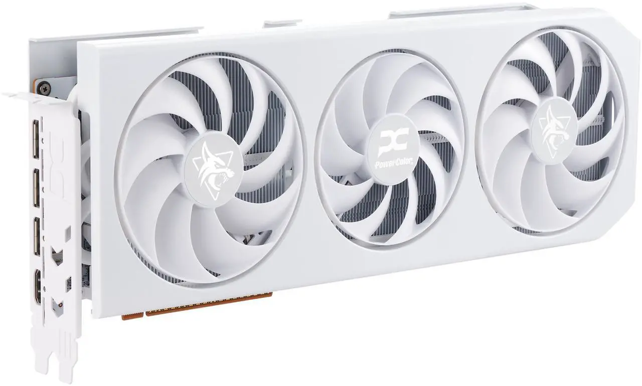 AMD Radeon RX 9070 XT PowerColor Hellhound Spectral White 16GB - Imagen 3