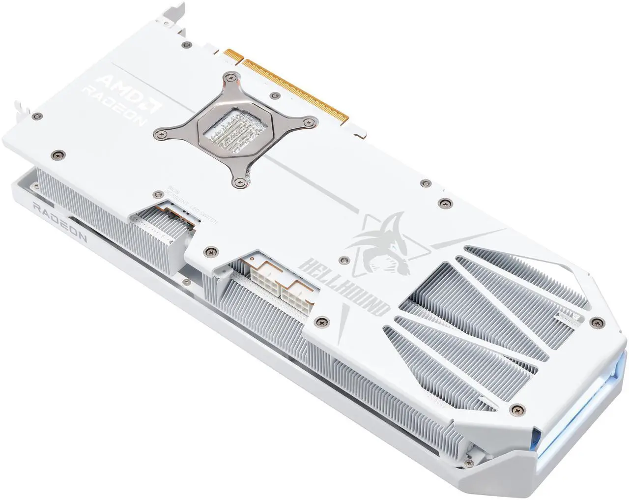 AMD Radeon RX 9070 XT PowerColor Hellhound Spectral White 16GB - Imagen 6
