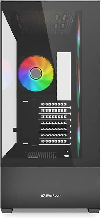 Sharkoon AK6 Negro (4 Ventiladores ARGB Incluidos) - Imagen 3