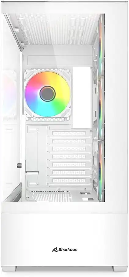 Sharkoon AK6 Blanco (4 Ventiladores ARGB Incluidos) - Imagen 3