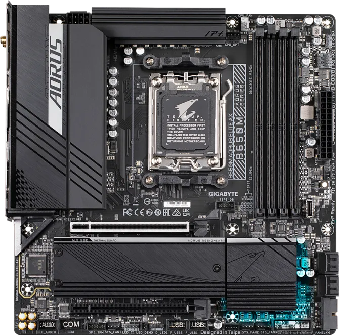 B650M Aorus Elite AX DDR5 (Usada) - Imagen 2