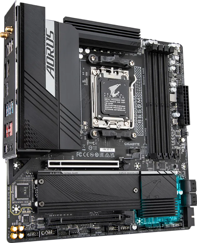 B650M Aorus Elite AX DDR5 (Usada) - Imagen 4